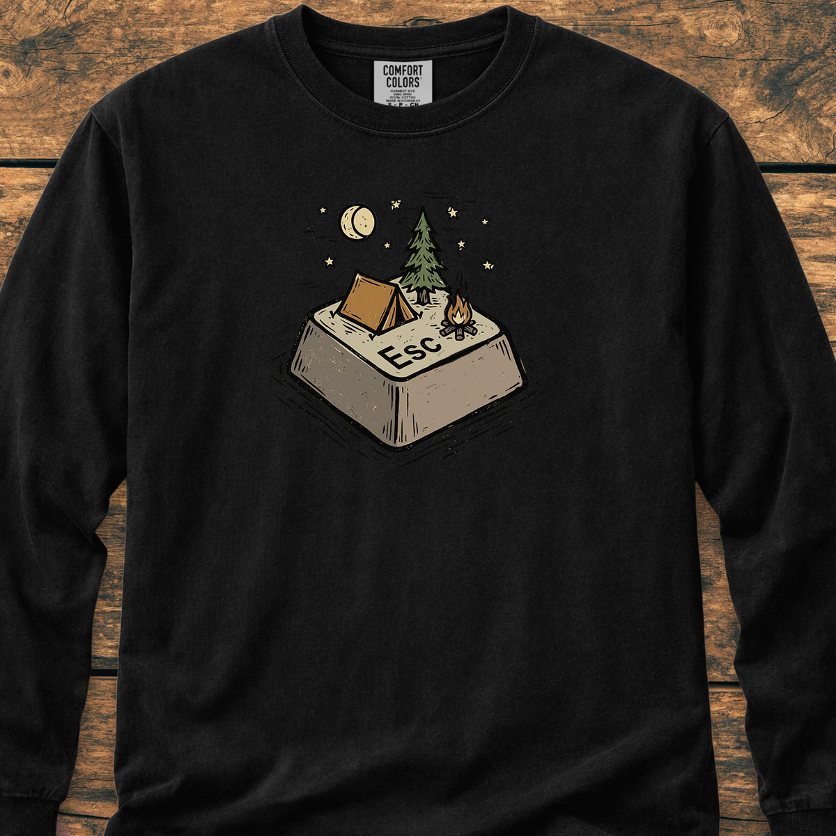 Escape - Long-Sleeve Tee