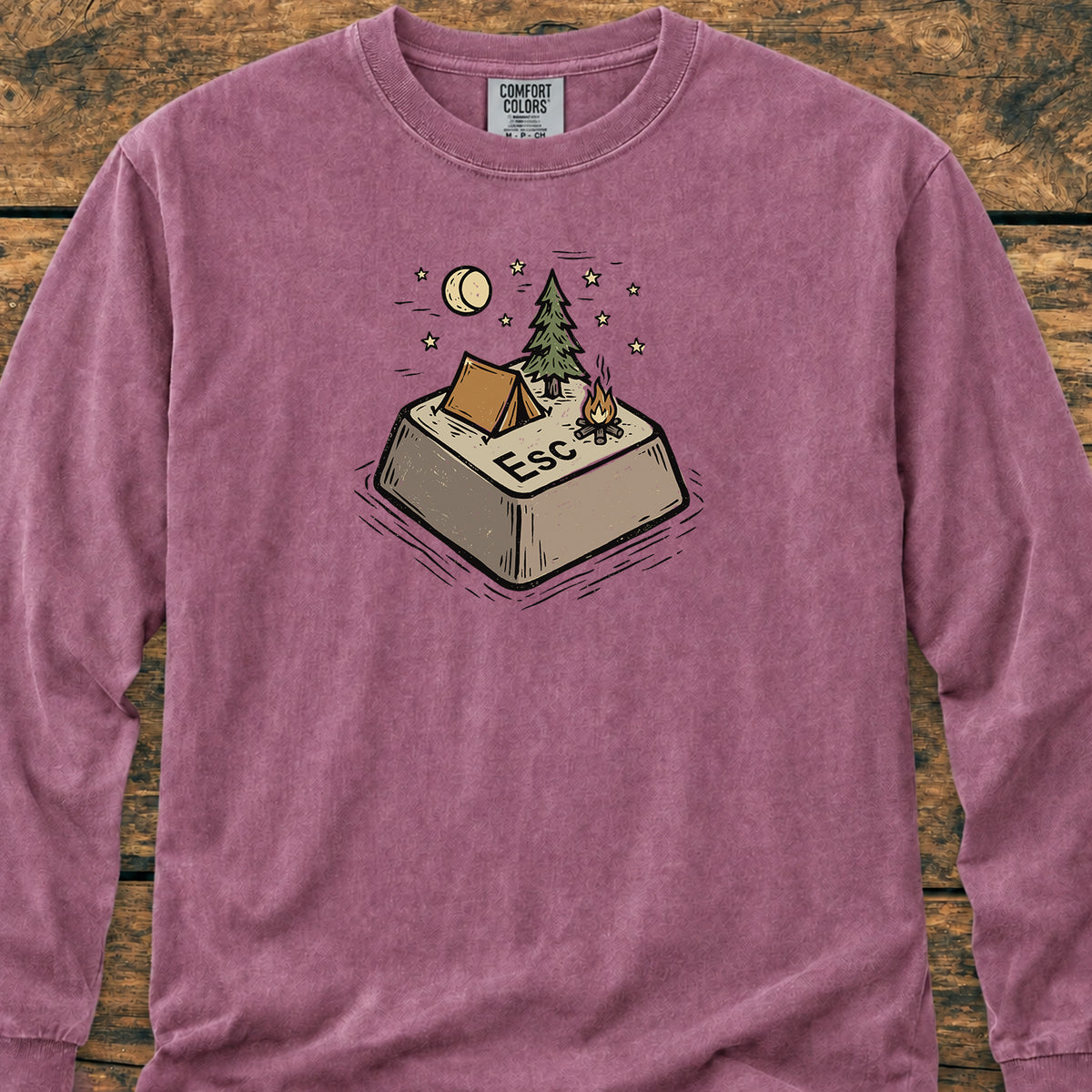 Escape - Long-Sleeve Tee