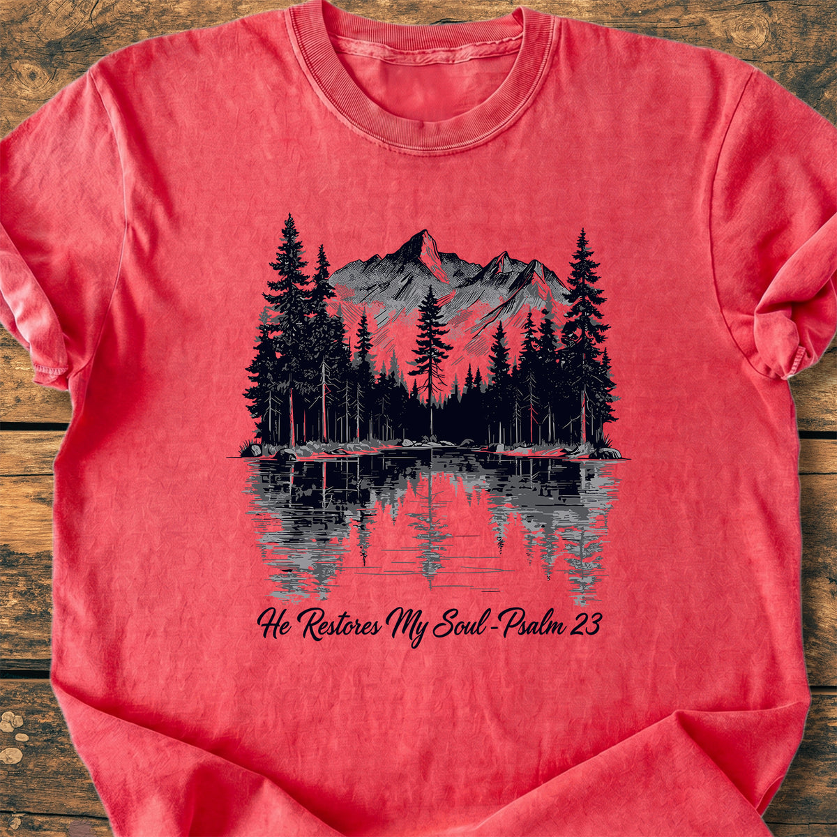 He Restores My Soul - Premium Vintage Tee