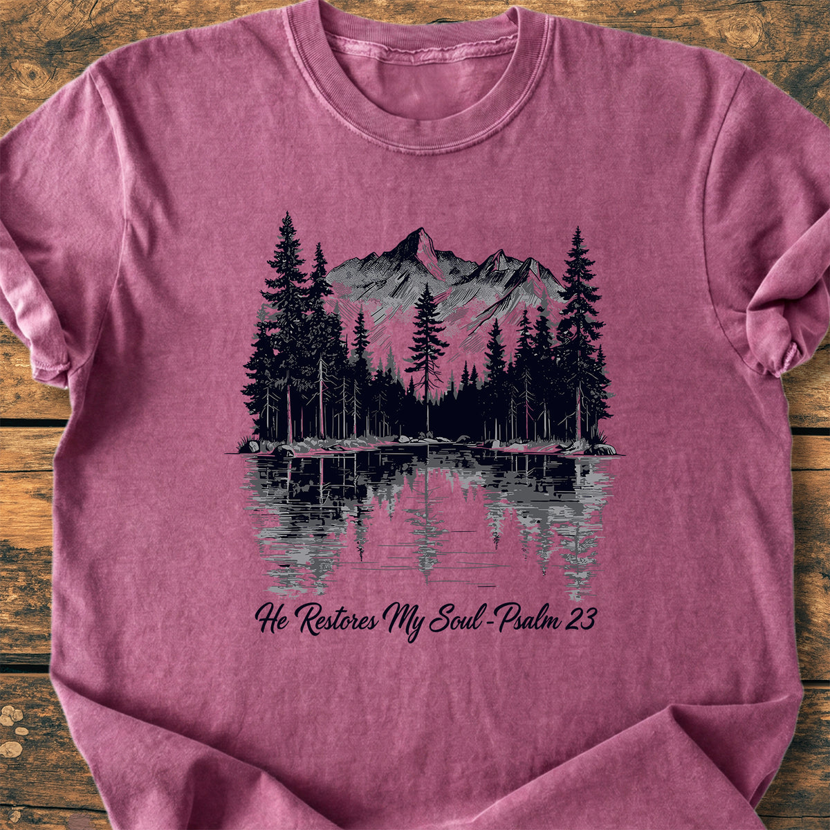 He Restores My Soul - Premium Vintage Tee