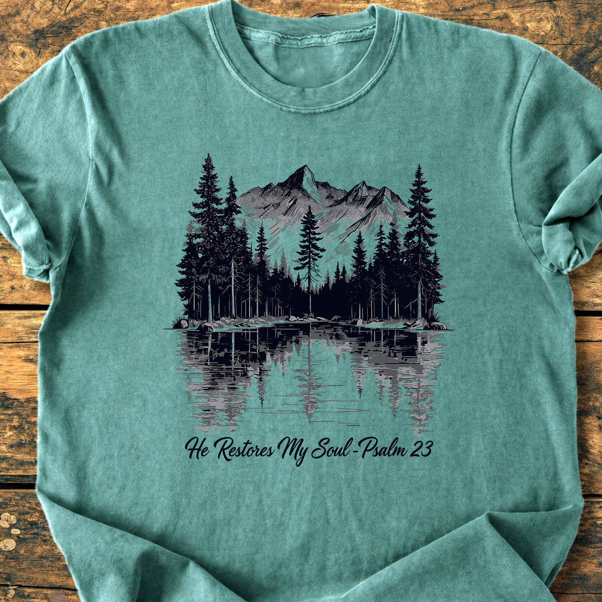 He Restores My Soul - Premium Vintage Tee