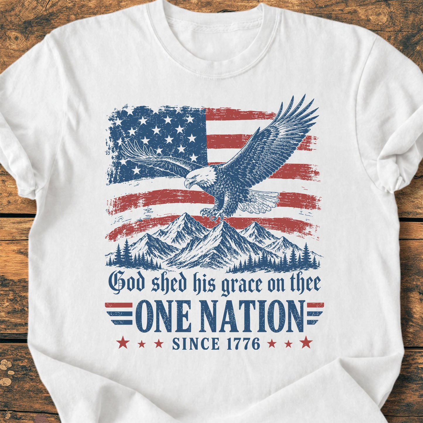 God Shed His Grace - Premium Vintage Tee