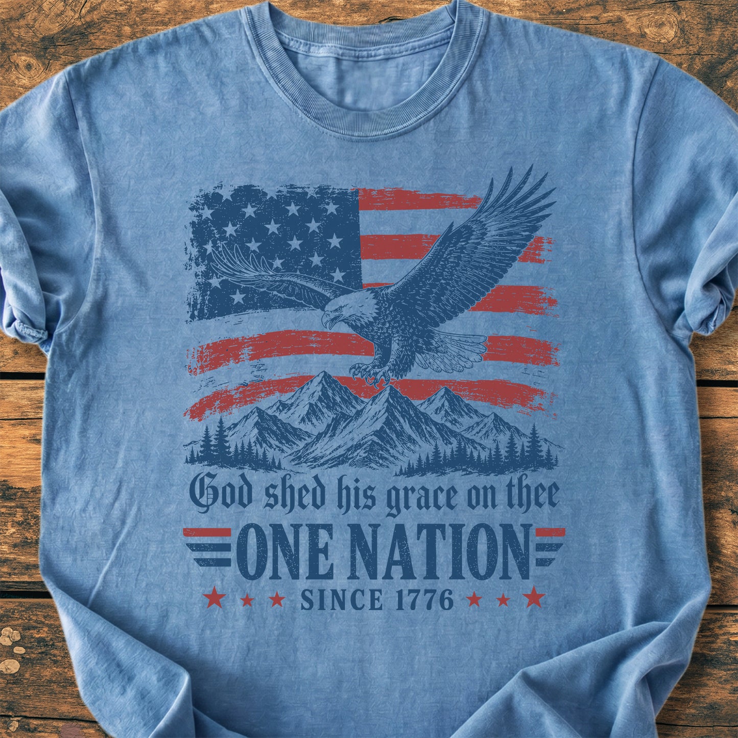 God Shed His Grace - Premium Vintage Tee