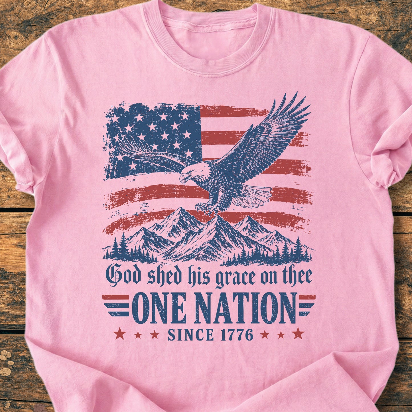 God Shed His Grace - Premium Vintage Tee