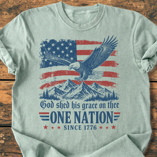 God Shed His Grace - Premium Vintage Tee