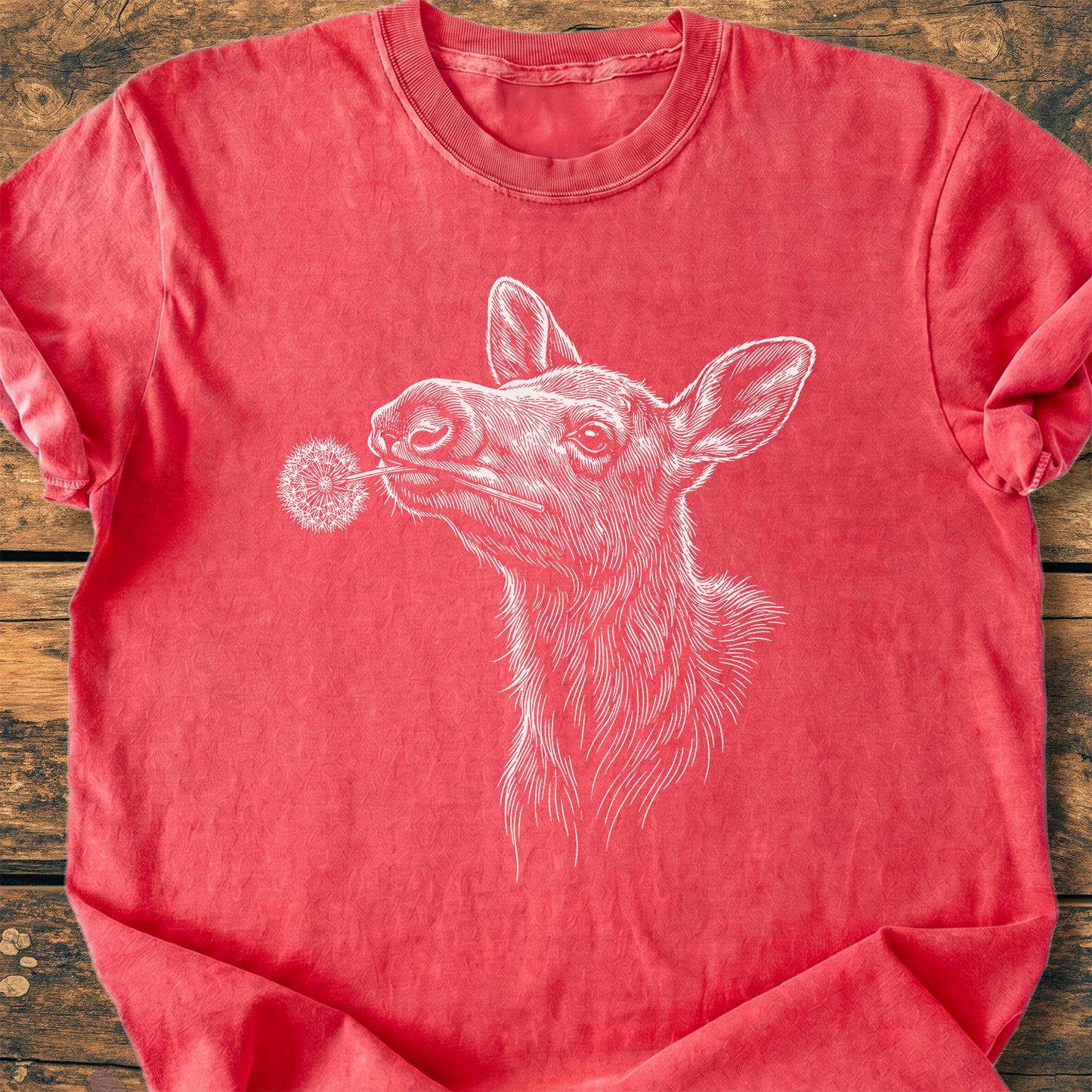 Dandelion Moose - Premium Vintage Tee