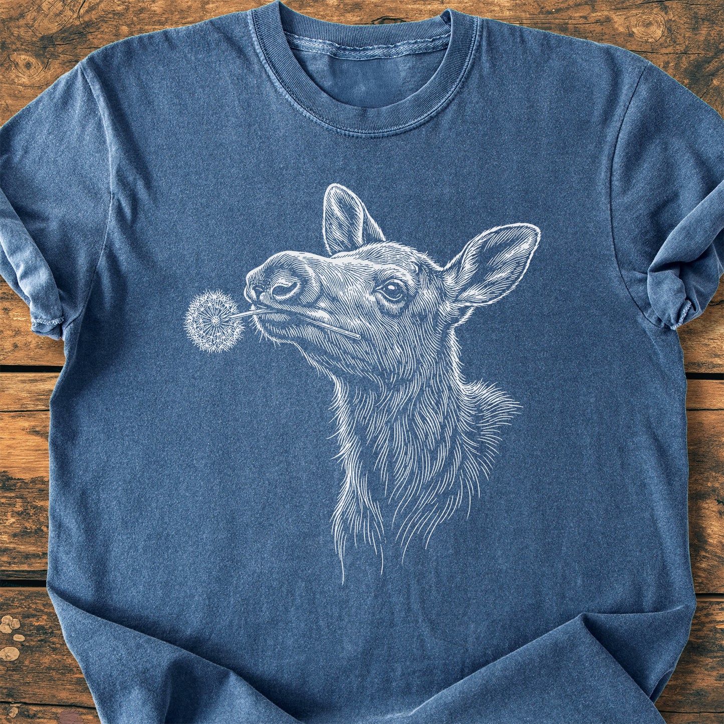 Dandelion Moose - Premium Vintage Tee