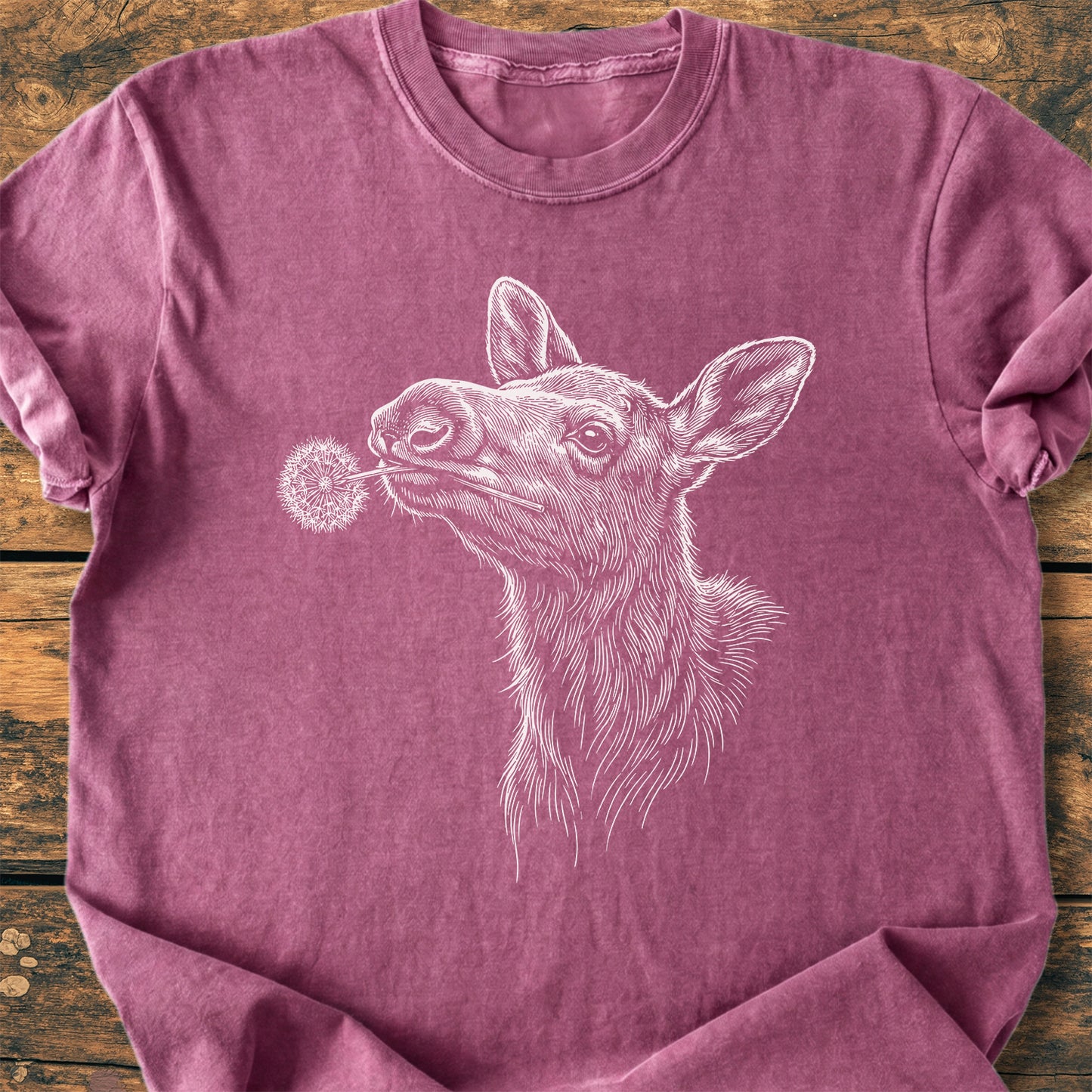 Dandelion Moose - Premium Vintage Tee