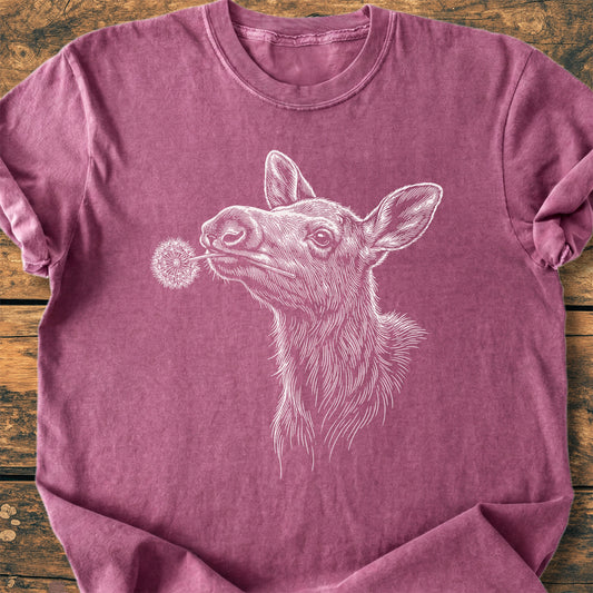 Dandelion Moose - Premium Vintage Tee