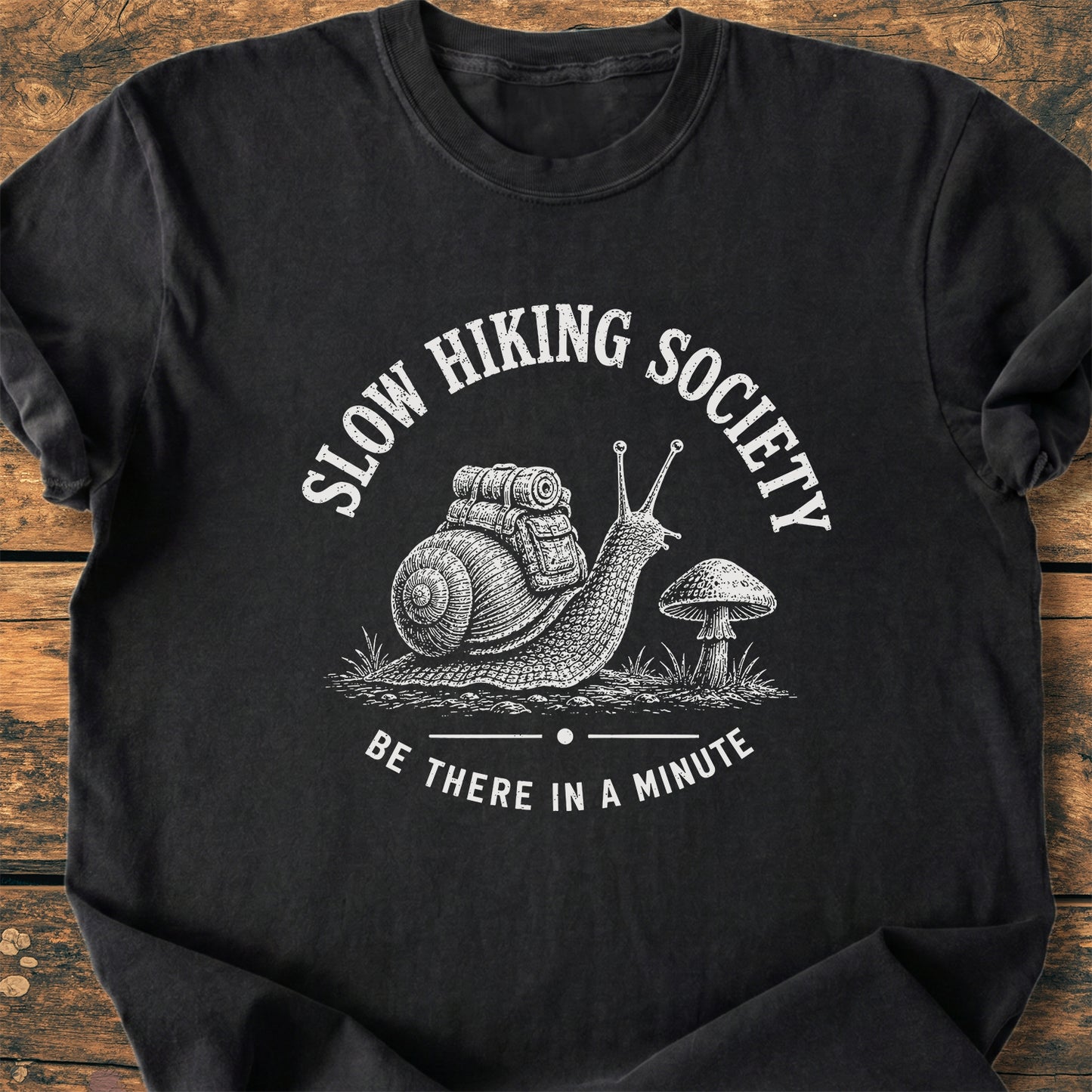 Slow Hiking Society - Premium Vintage Tee