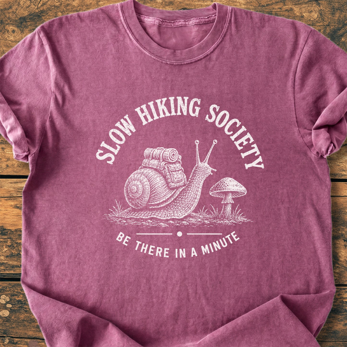 Slow Hiking Society - Premium Vintage Tee