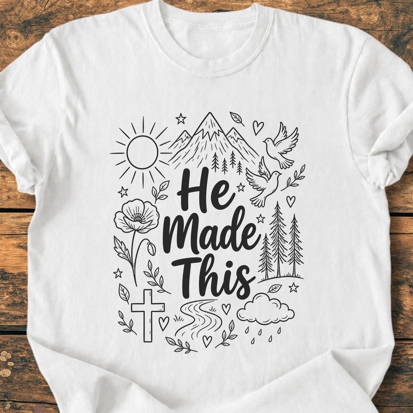 He Made This  - Premium Vintage Tee