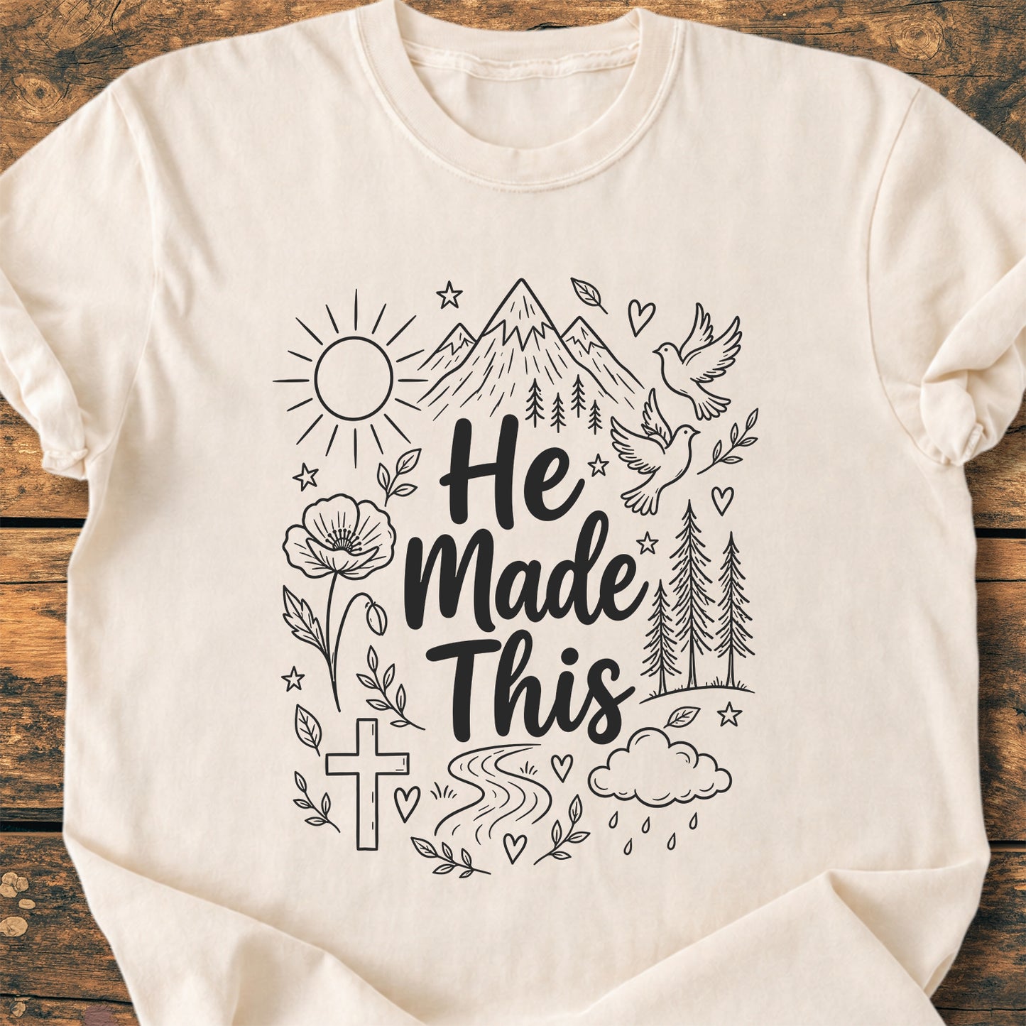 He Made This  - Premium Vintage Tee