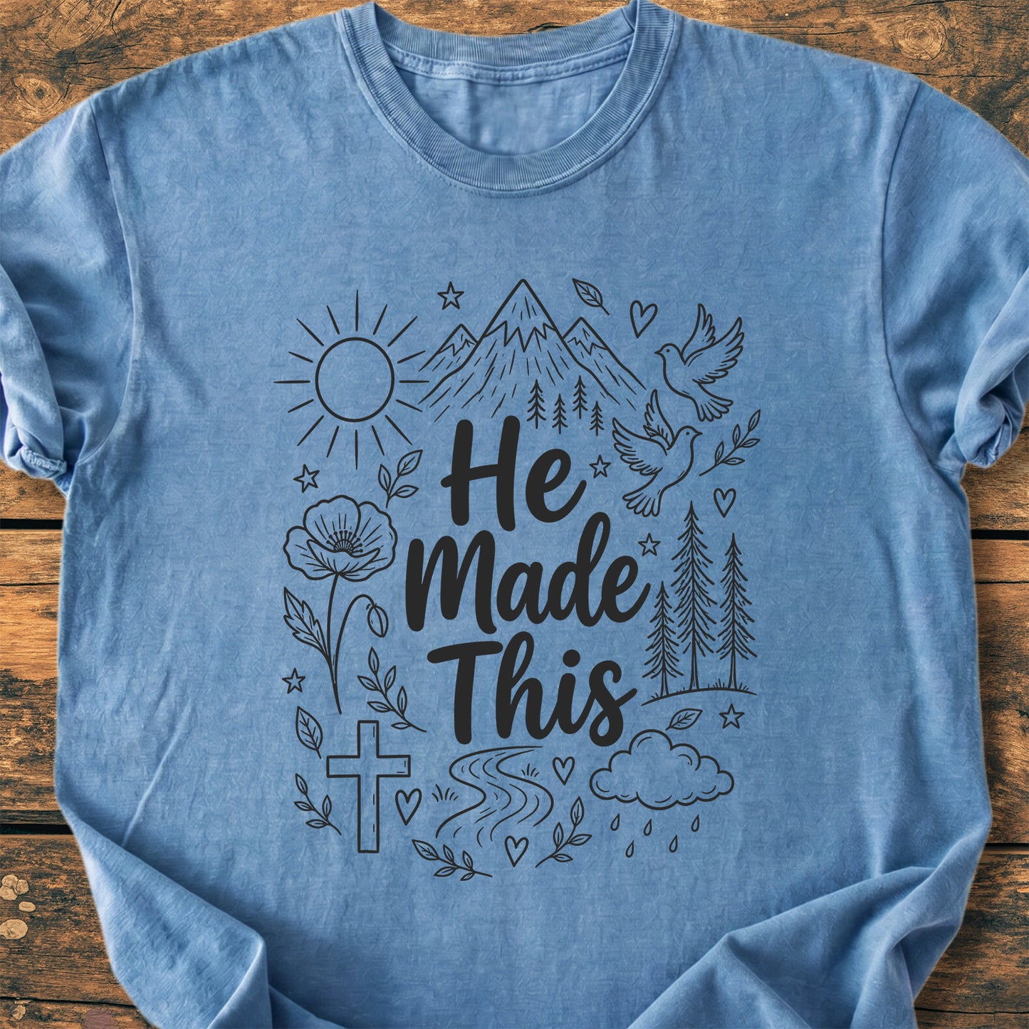 He Made This  - Premium Vintage Tee