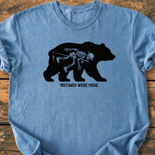 Mistakes Were Made Fishing - Premium Vintage T-Shirt