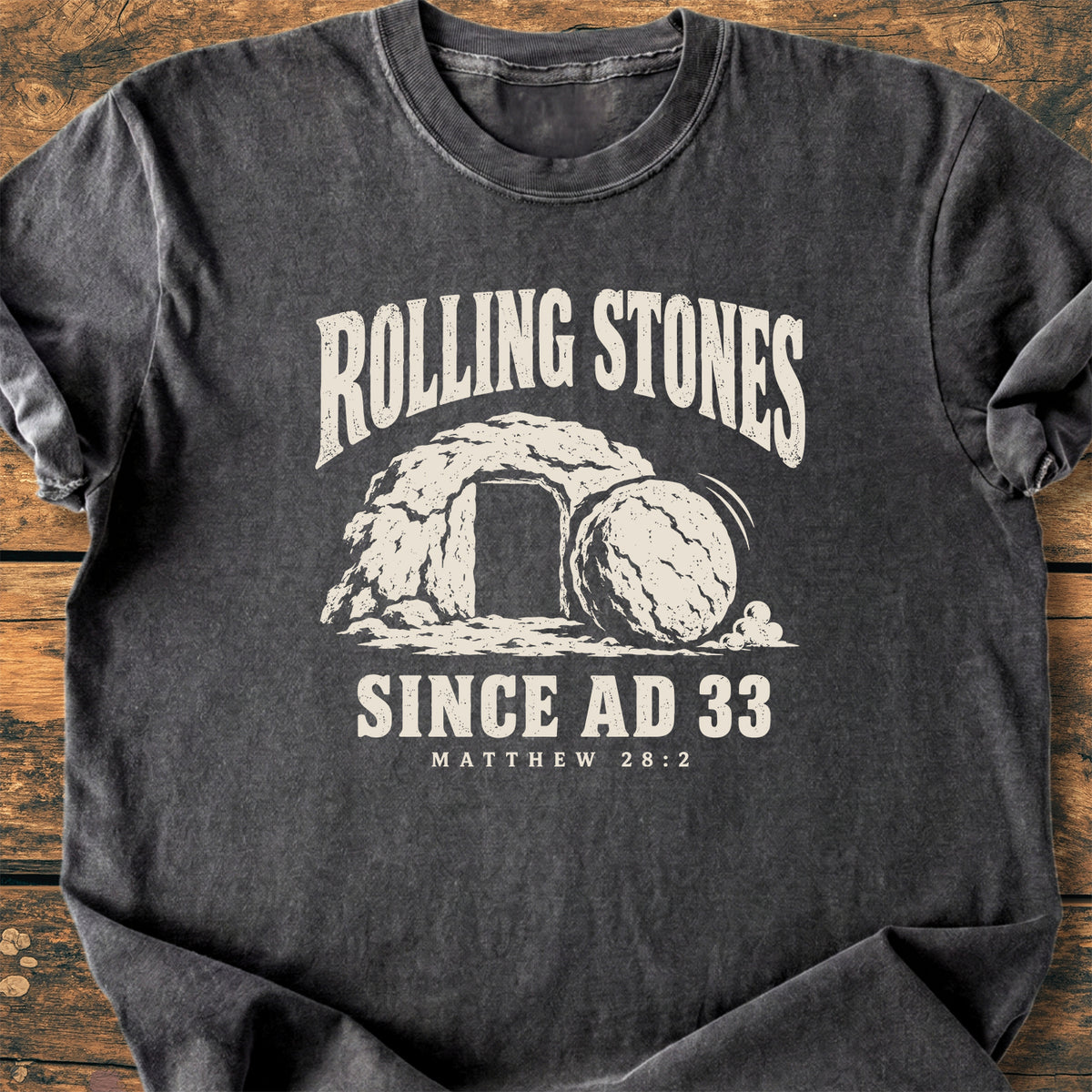 Rolling Stones Since AD 33 - Premium Vintage Tee