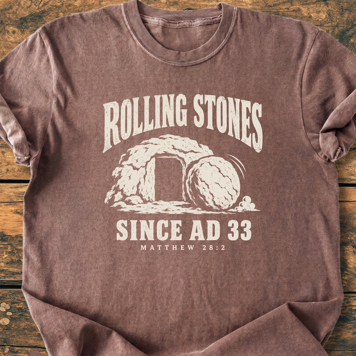 Rolling Stones Since AD 33 - Premium Vintage Tee