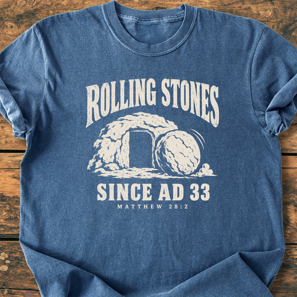 Rolling Stones Since AD 33 - Premium Vintage Tee