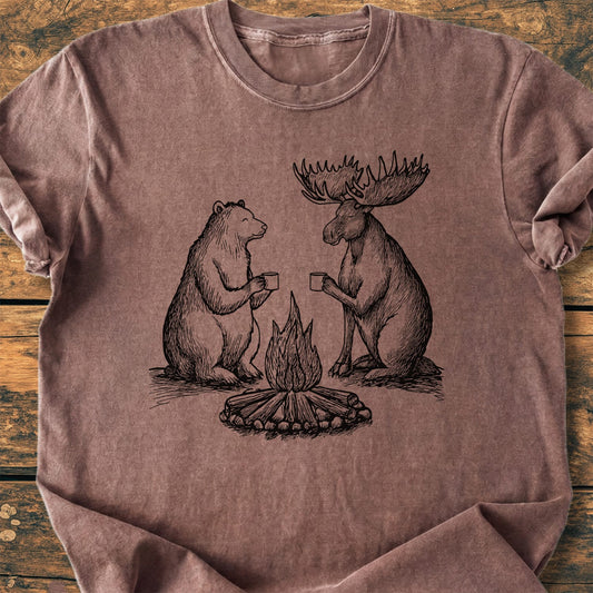 Campfire Encounter - Premium Vintage Tee