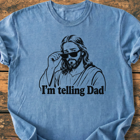 Telling Dad - Premium Vintage Tee