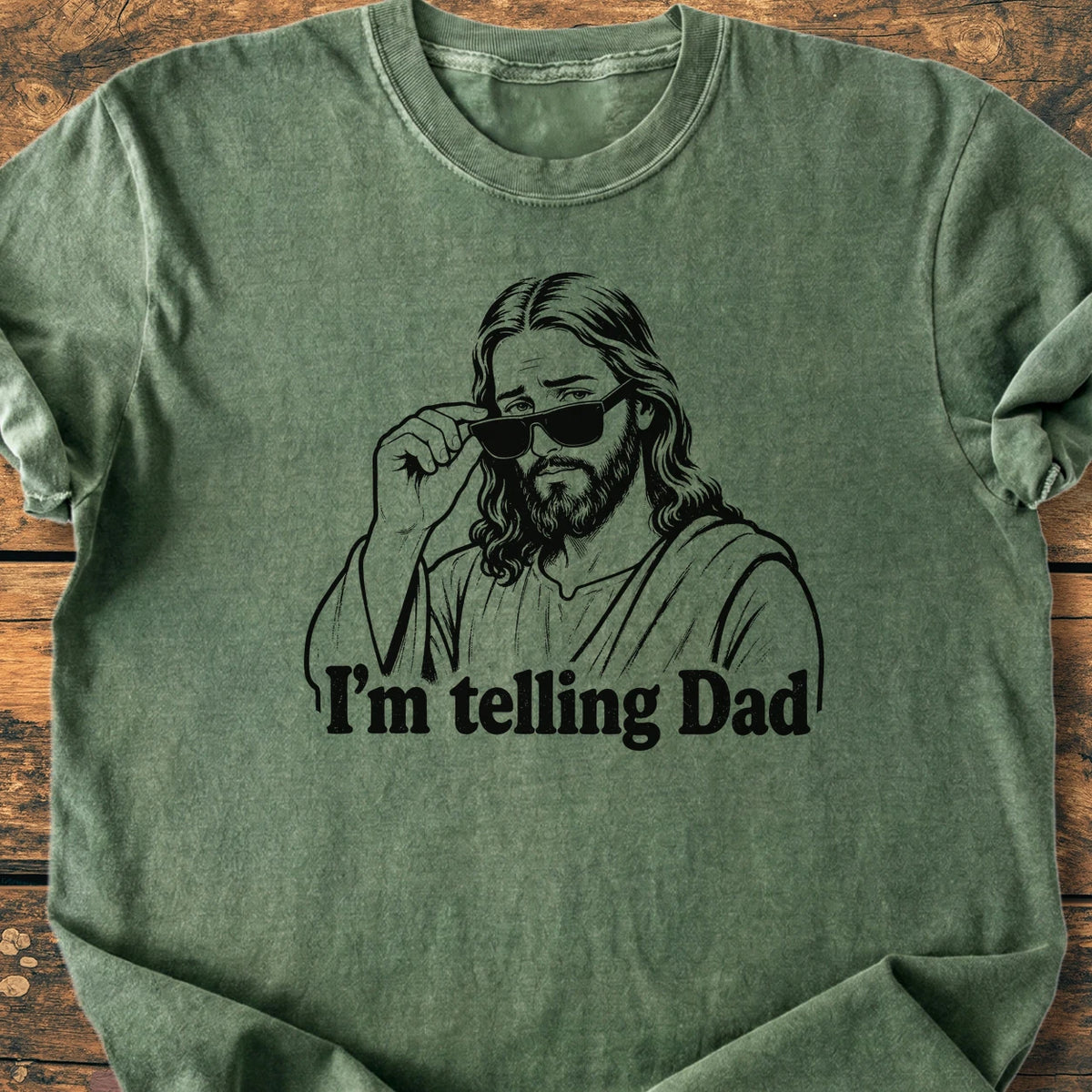 Telling Dad - Premium Vintage Tee