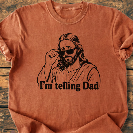 Telling Dad - Premium Vintage Tee