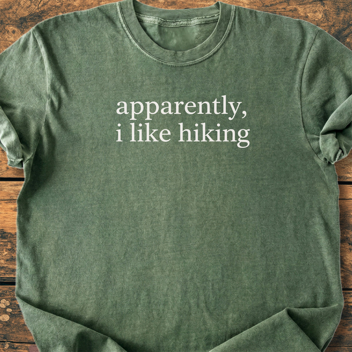 Apparently Hiking - Premium Vintage Tee
