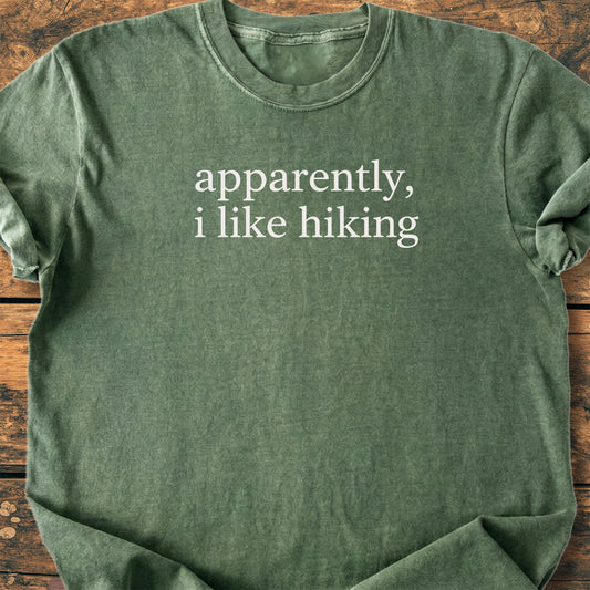 Apparently Hiking - Premium Vintage Tee