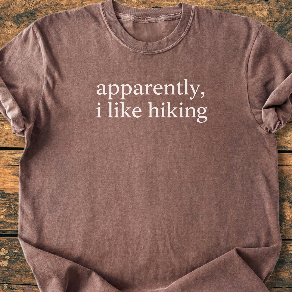 Apparently Hiking - Premium Vintage Tee