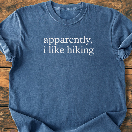 Apparently Hiking - Premium Vintage Tee