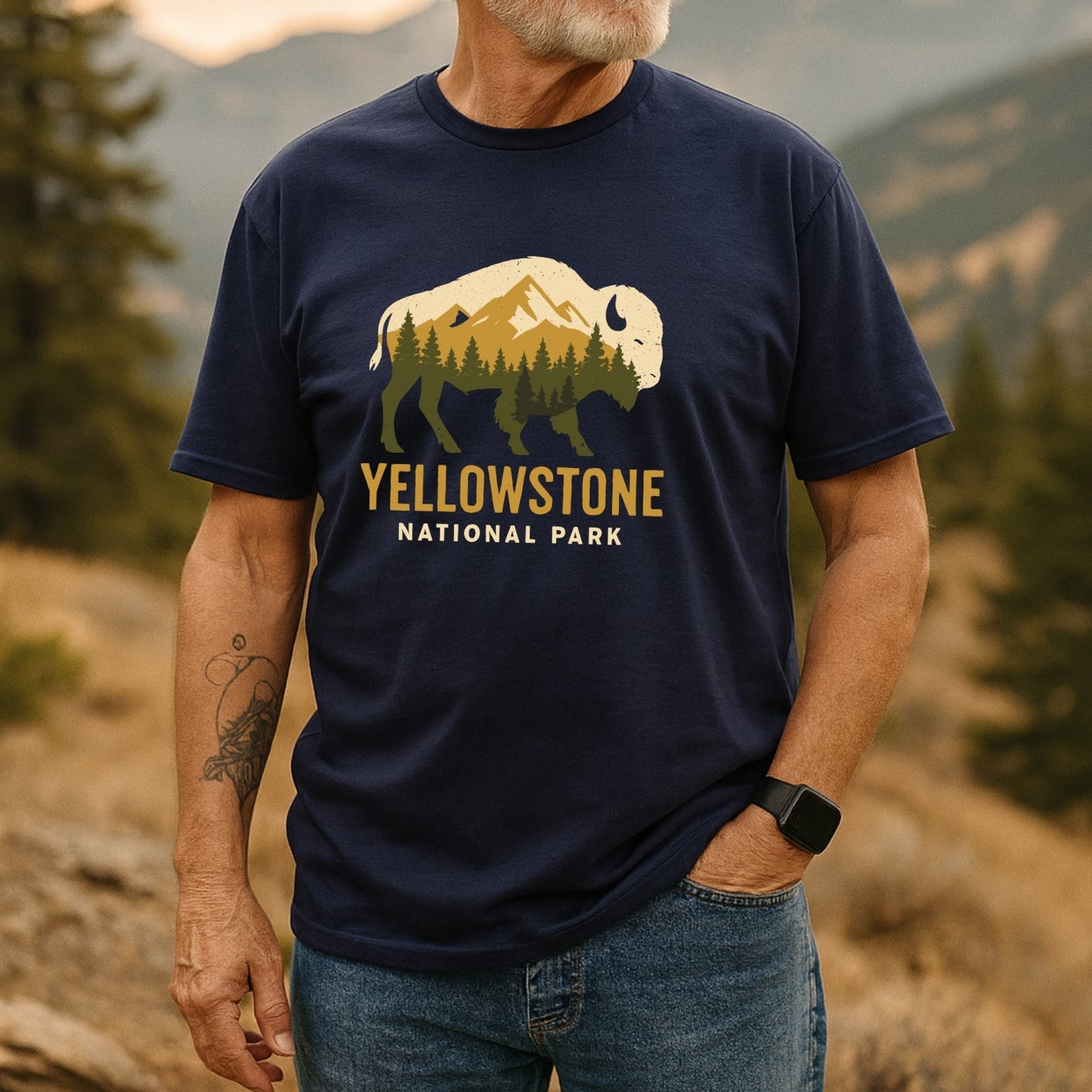 Yellowstone Bison T-Shirt