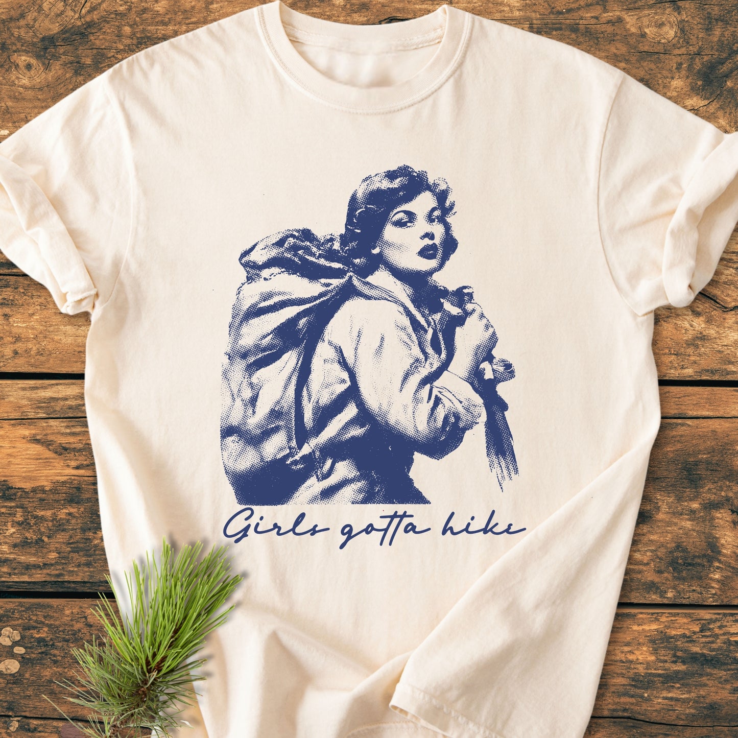 Girls Gotta Hike - Vintage Wash Tee