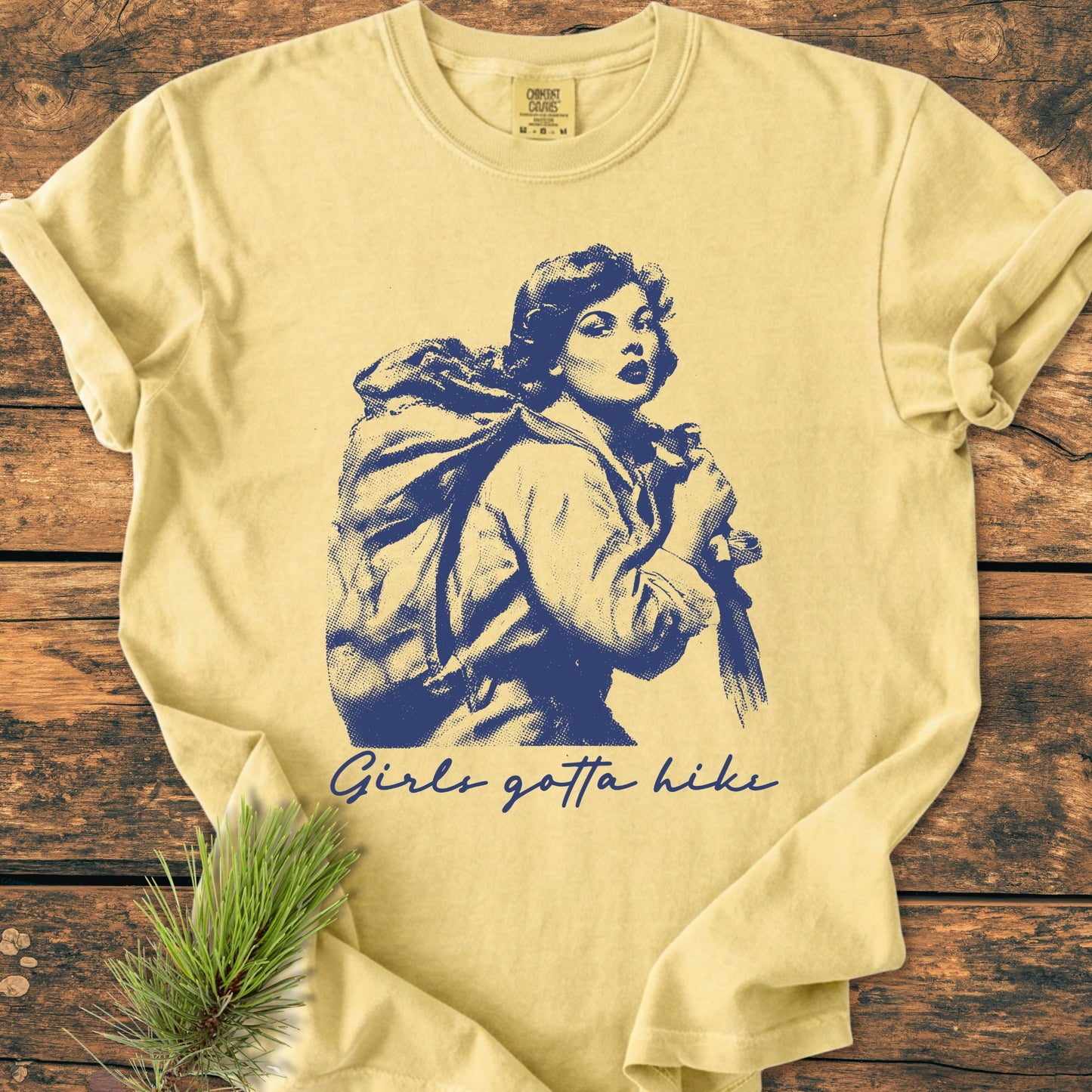 Girls Gotta Hike - Vintage Wash Tee