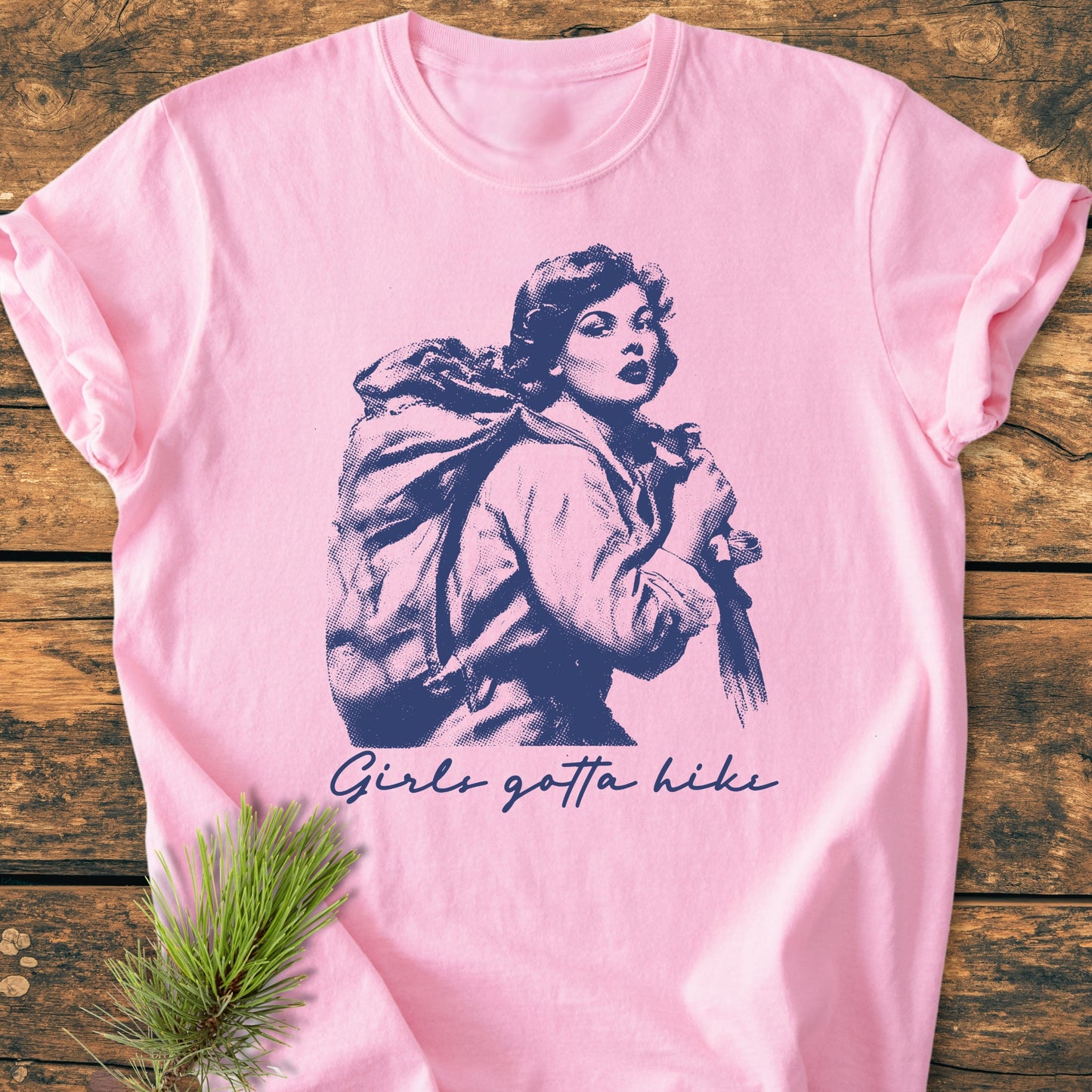 Girls Gotta Hike - Vintage Wash Tee