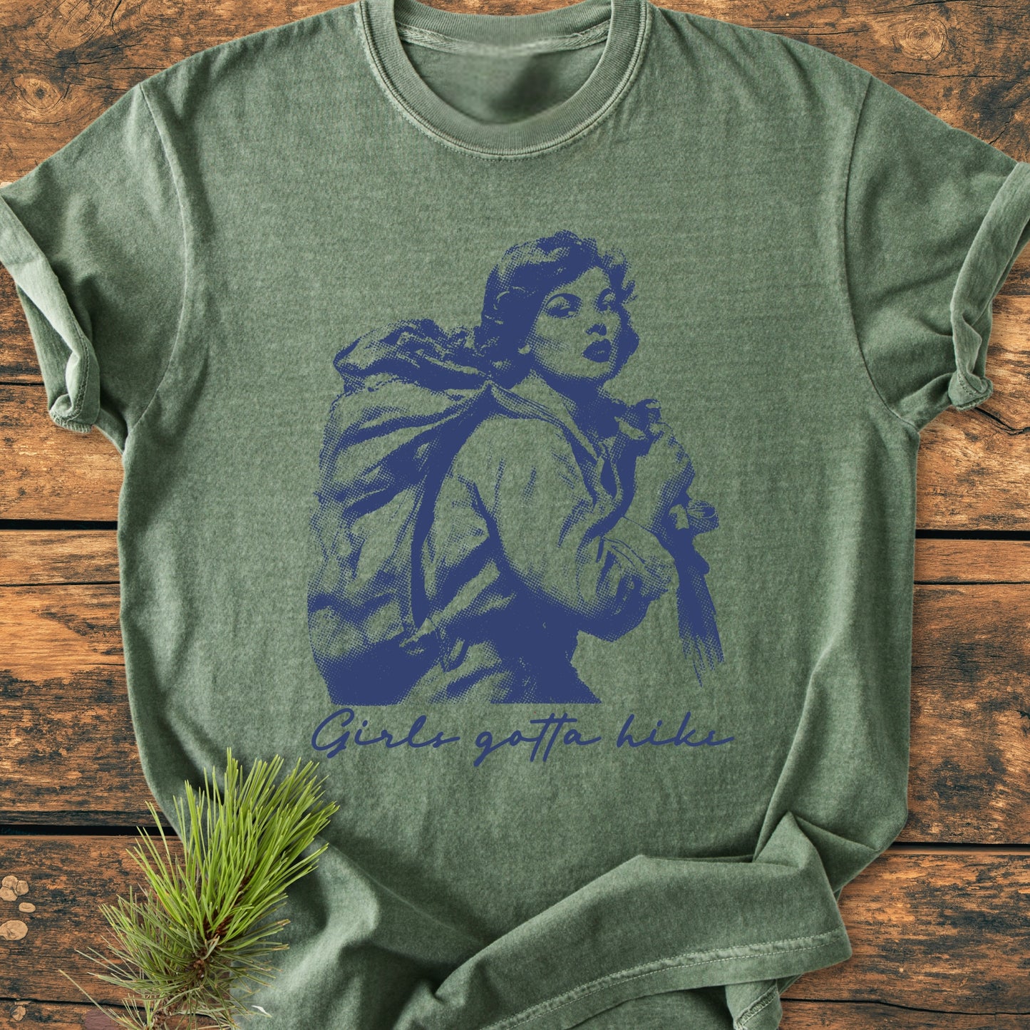 Girls Gotta Hike - Vintage Wash Tee