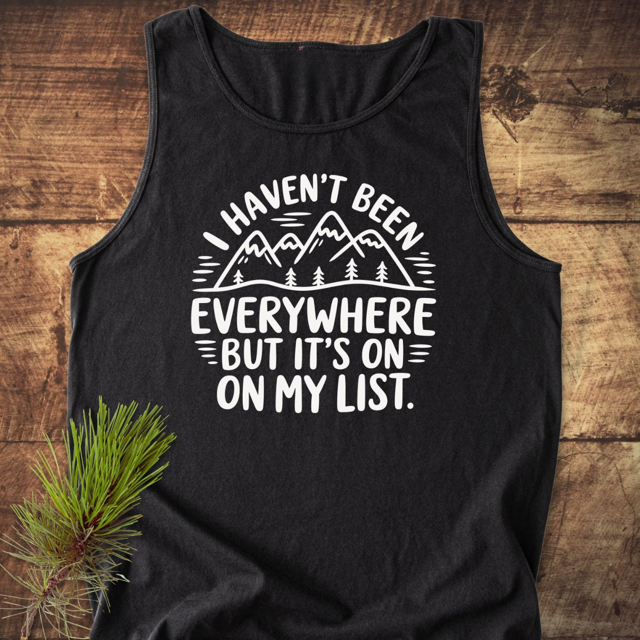 On My List Tank Top