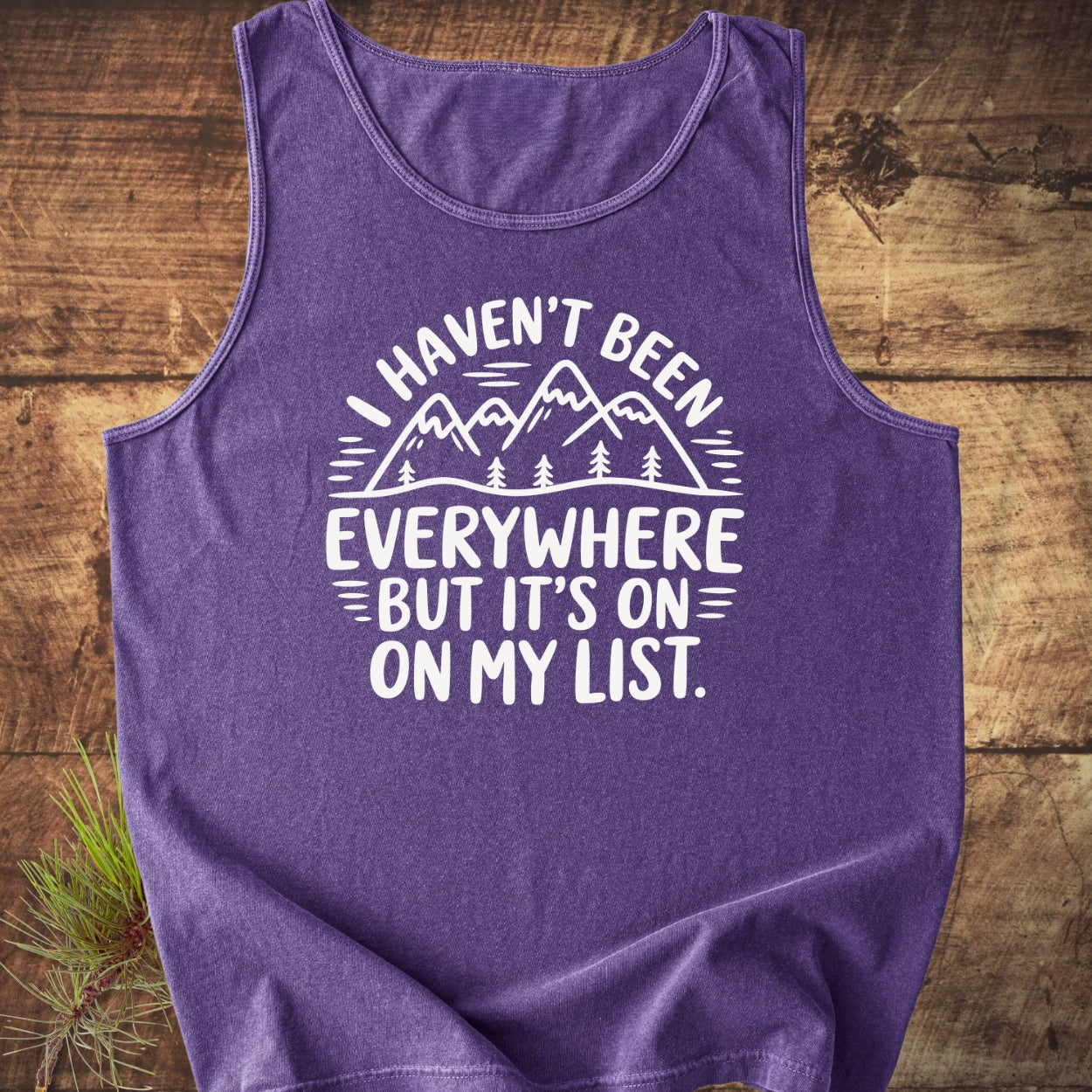 On My List Tank Top