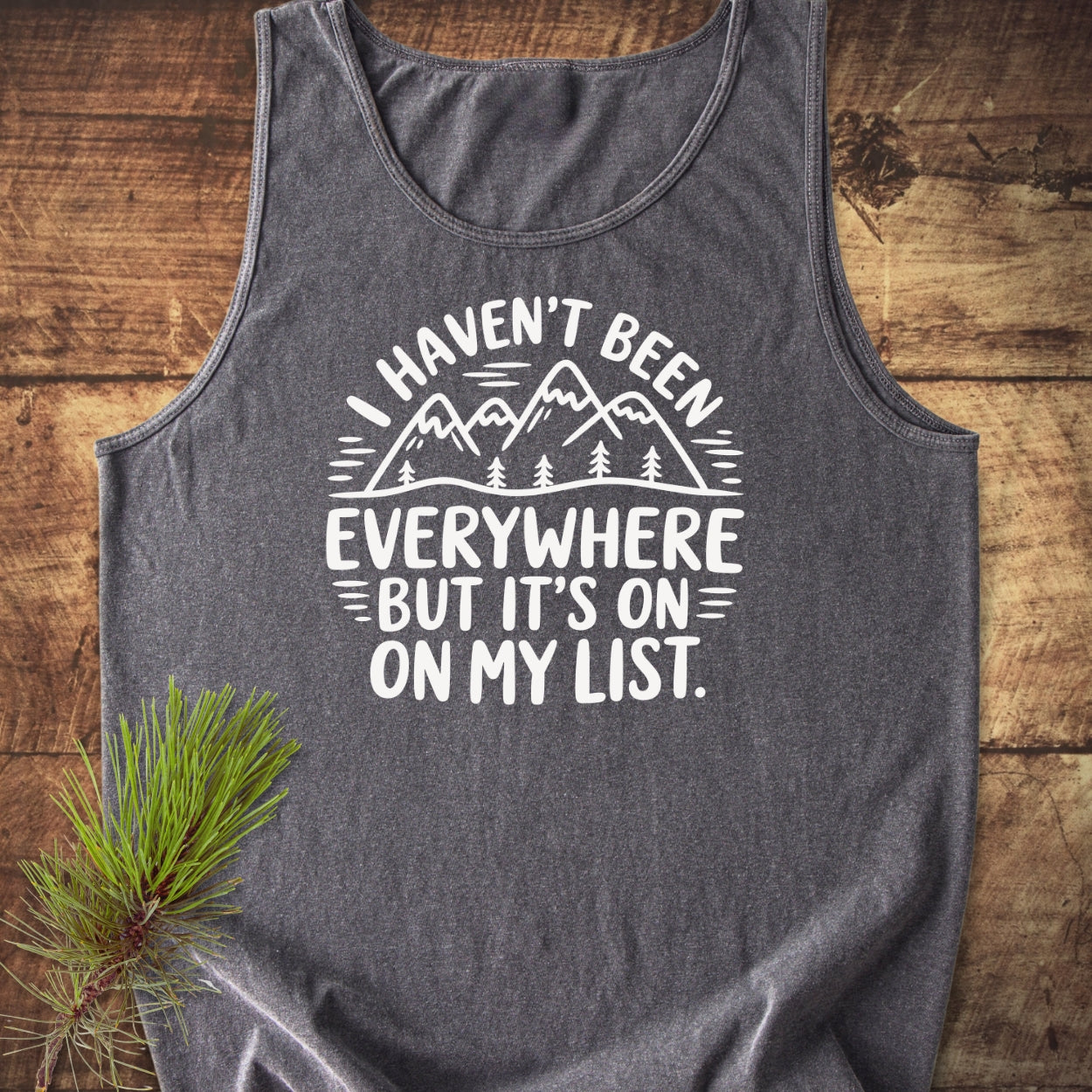 On My List Tank Top