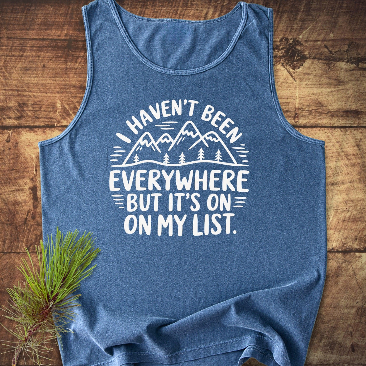 On My List Tank Top
