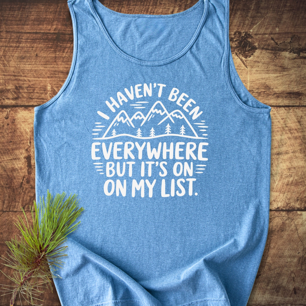 On My List Tank Top