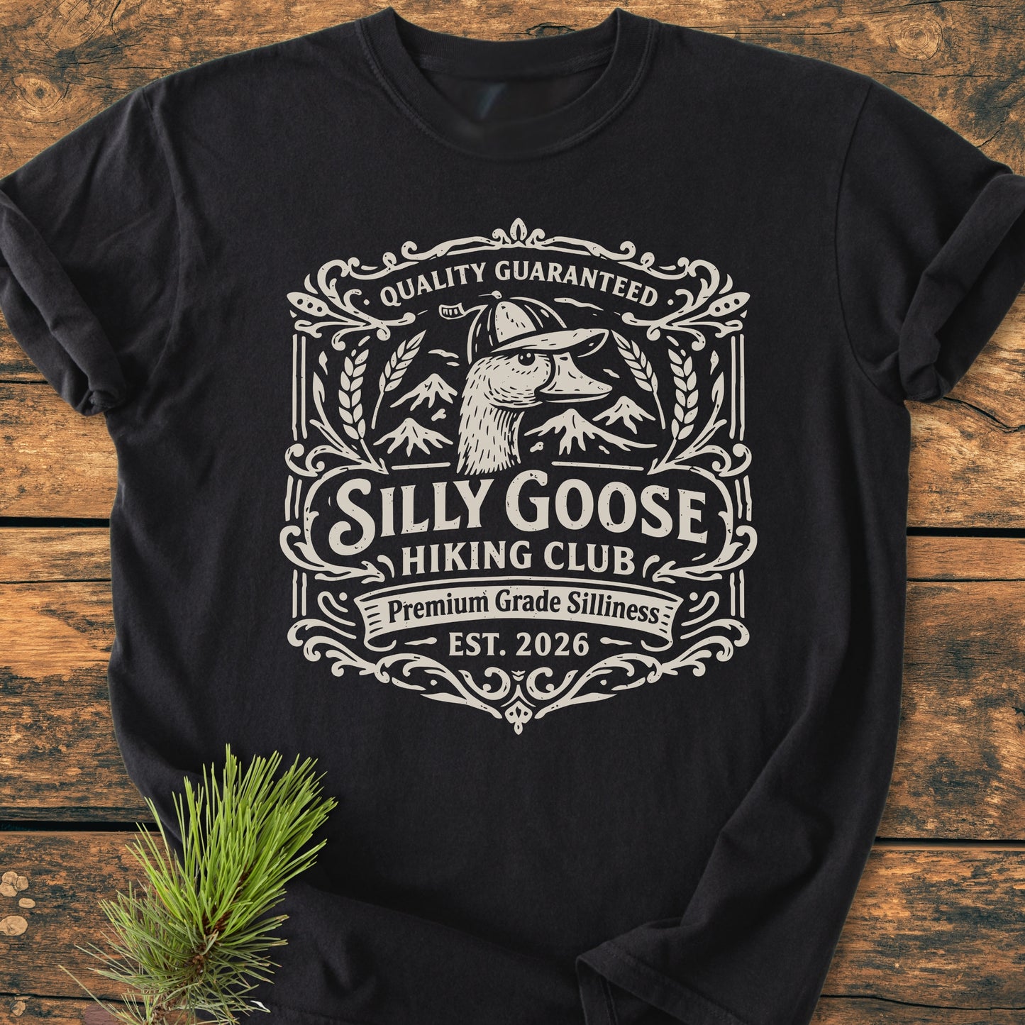 Silly Goose Hiking Club - Vintage Wash Tee