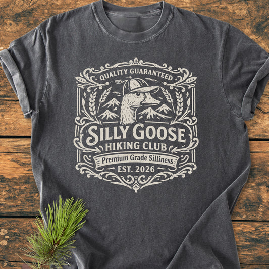 Silly Goose Hiking Club - Vintage Wash Tee