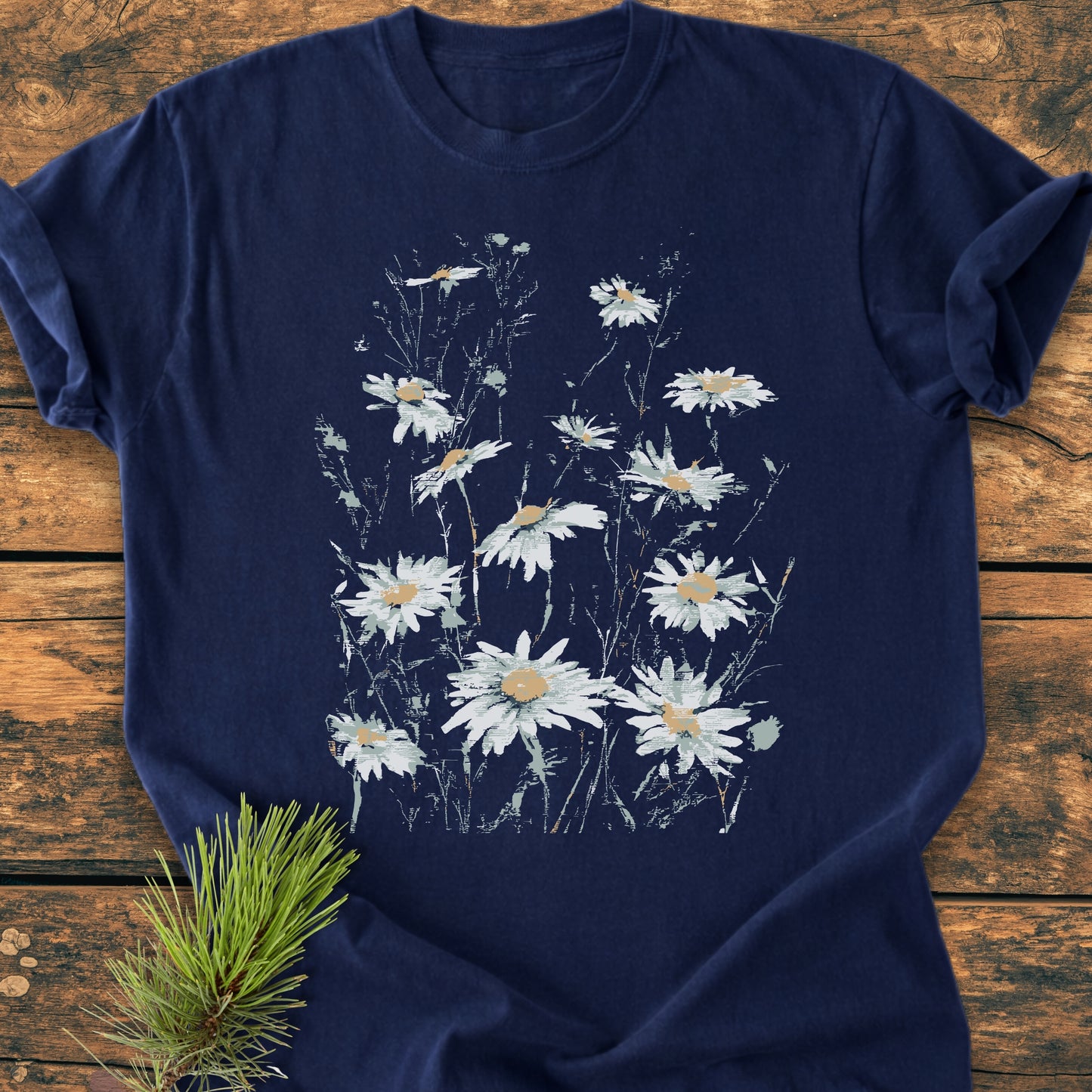 Wild Daisies - Vintage Wash Tee