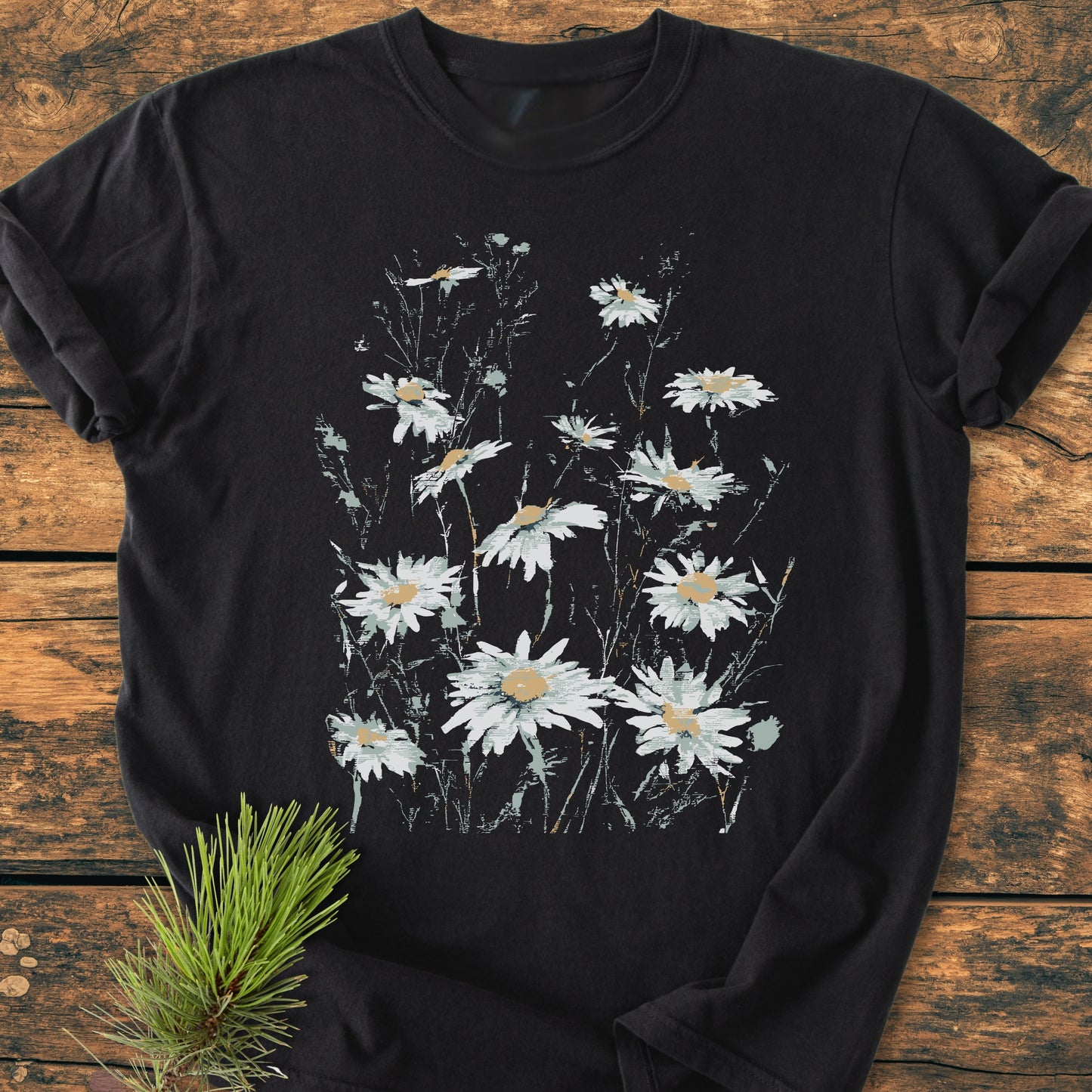 Wild Daisies - Vintage Wash Tee