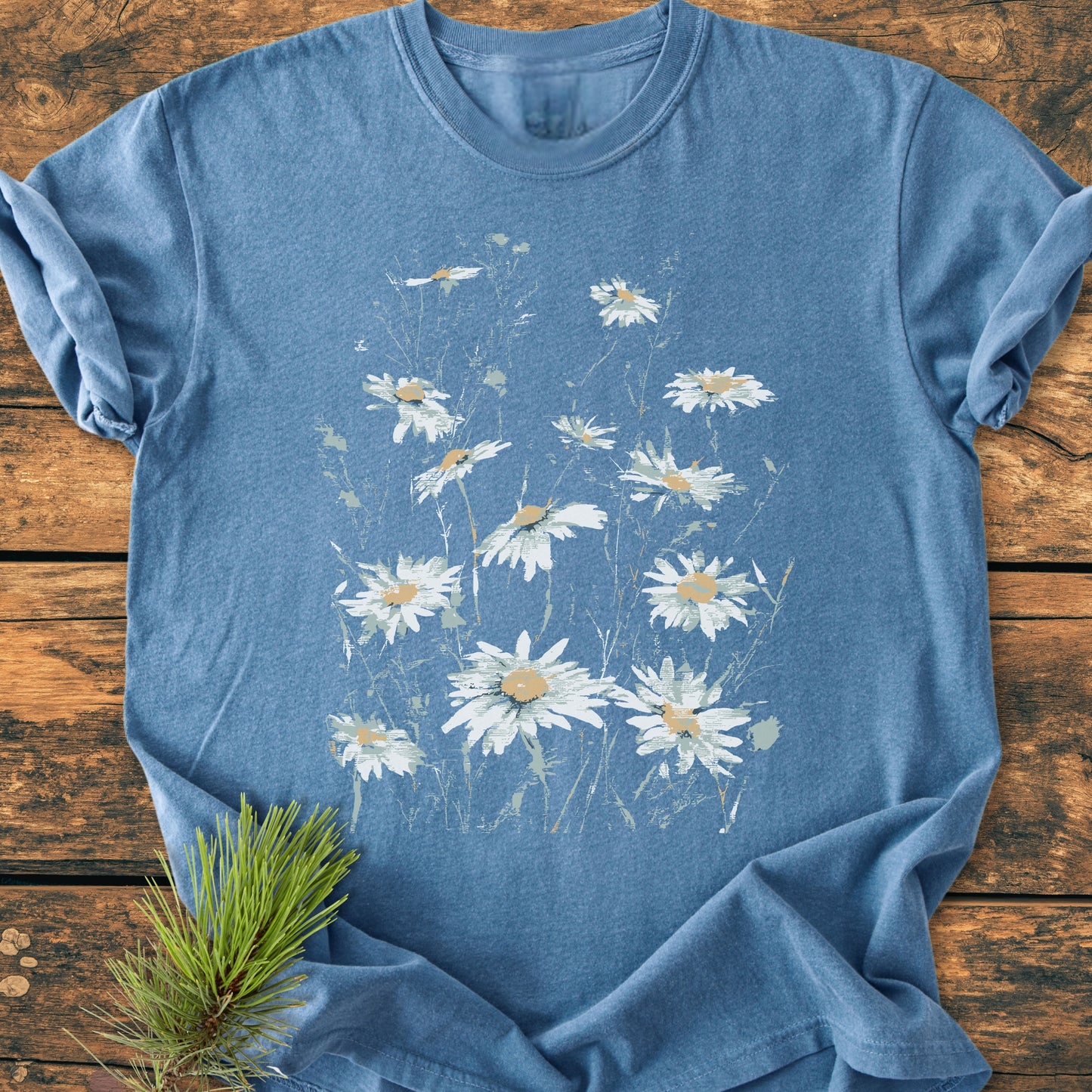 Wild Daisies - Vintage Wash Tee