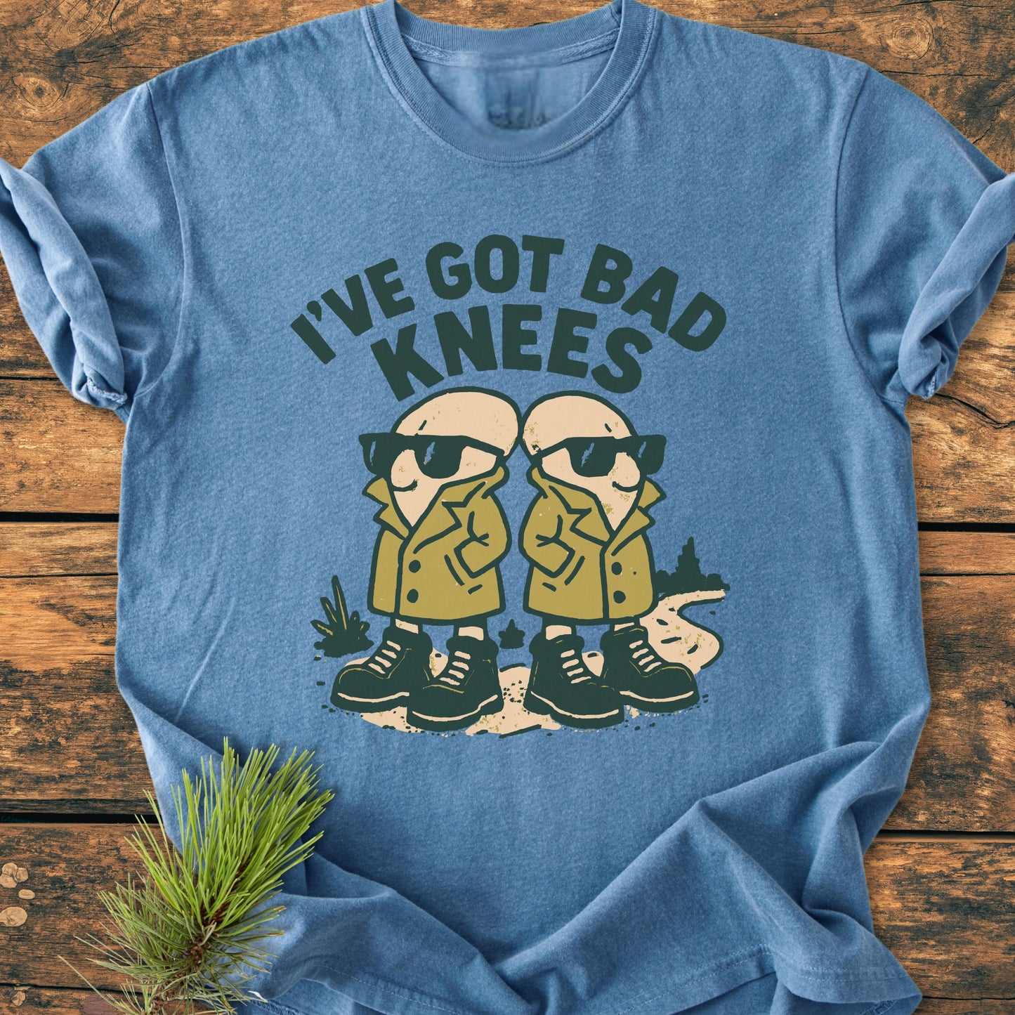 Bad Knees - Vintage Wash Tee
