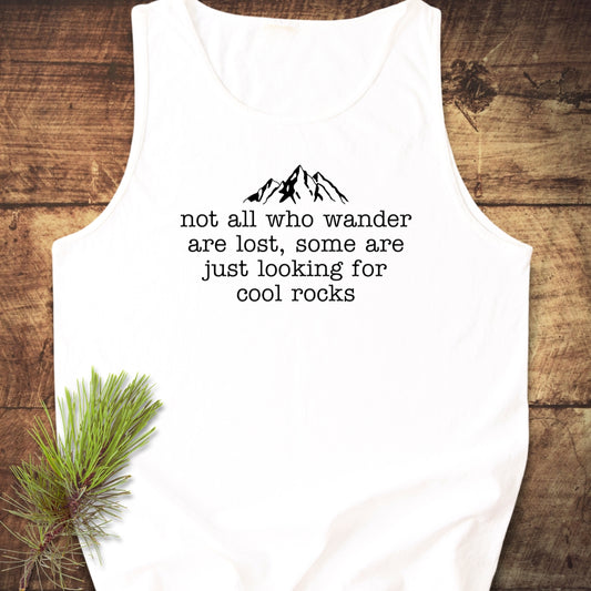 Looking For Cool Rocks Tank Top
