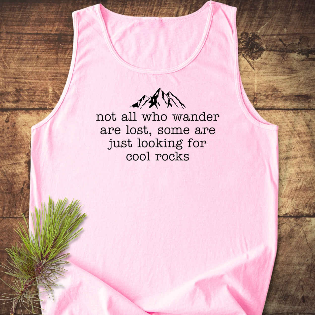 Looking For Cool Rocks Tank Top