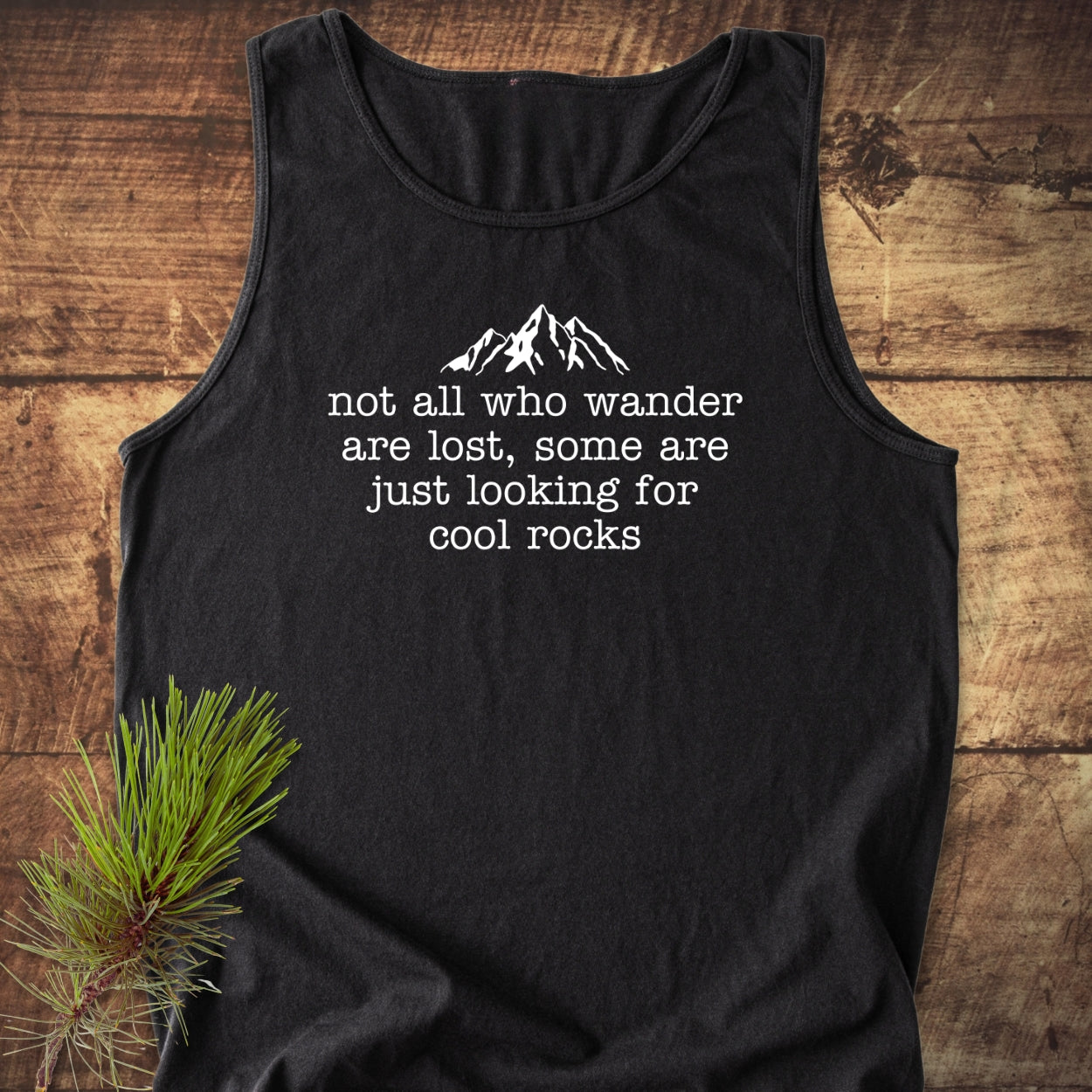 Looking For Cool Rocks Tank Top
