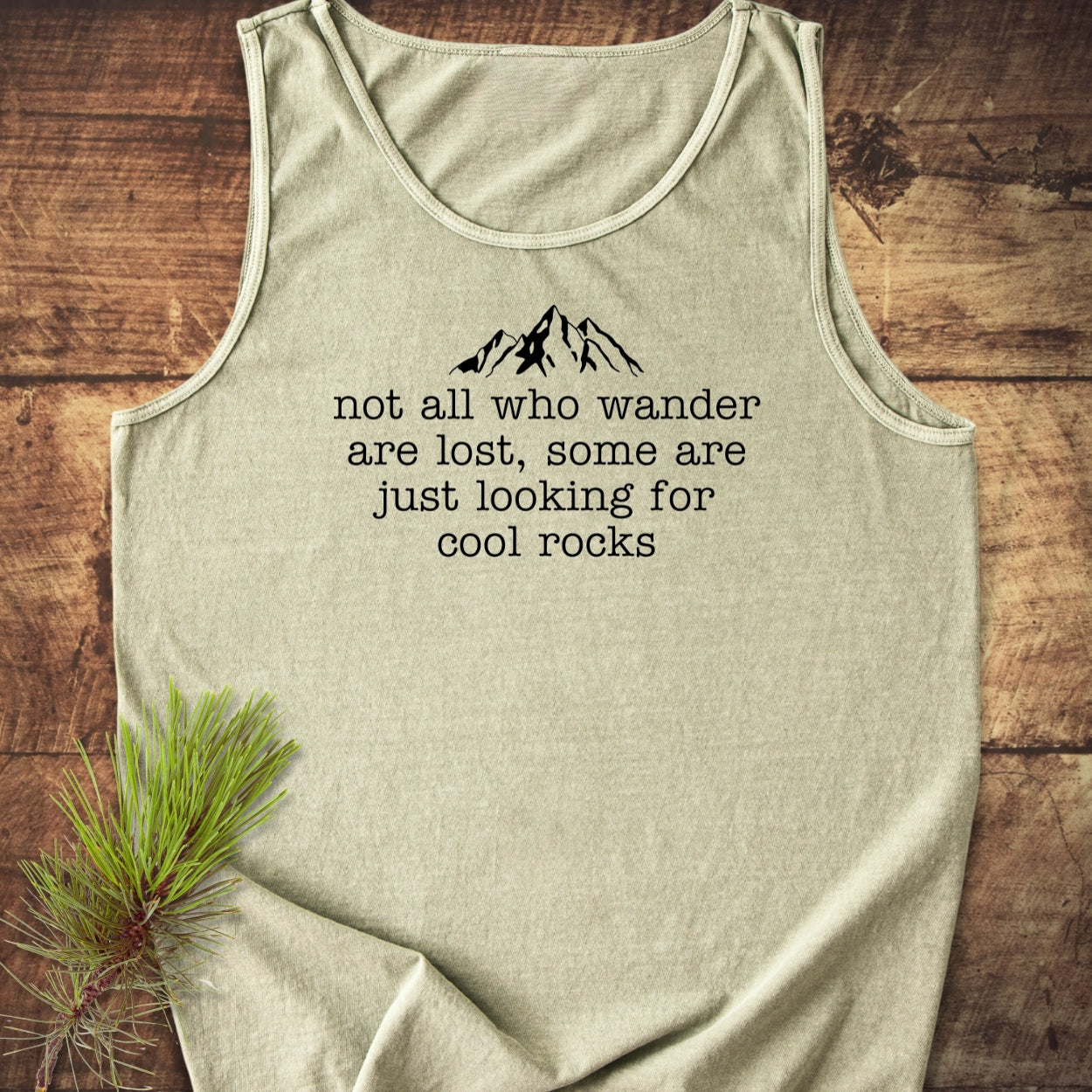Looking For Cool Rocks Tank Top